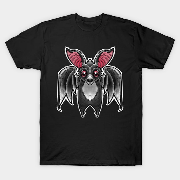 cute and creepy vampire bat T-Shirt by weilertsen